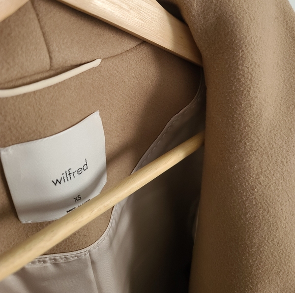 Wilfred Cocoon Wool Cashmere Coat - Size XS - Picture 15 of 16